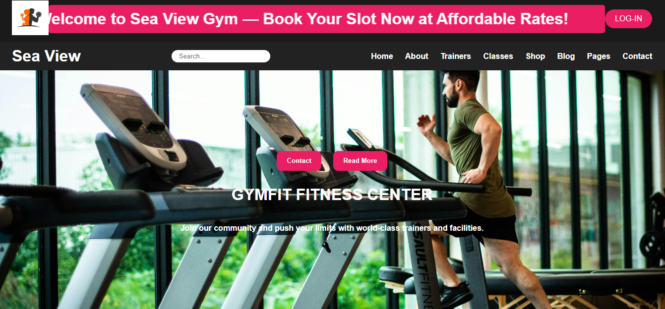 GYM Website